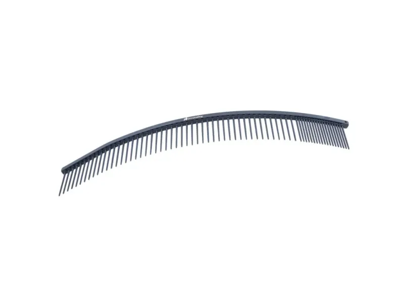 Ember Gun Metal 80/20 25cm Curved Comb, Dezynadog