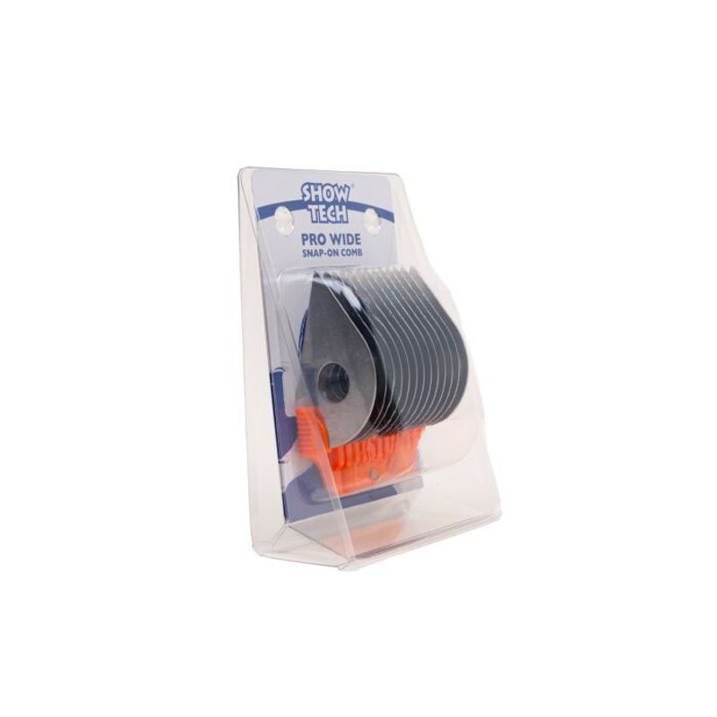 Pro Wide SS Snap-on Comb 38mm - Snap on Comb, Show Tech